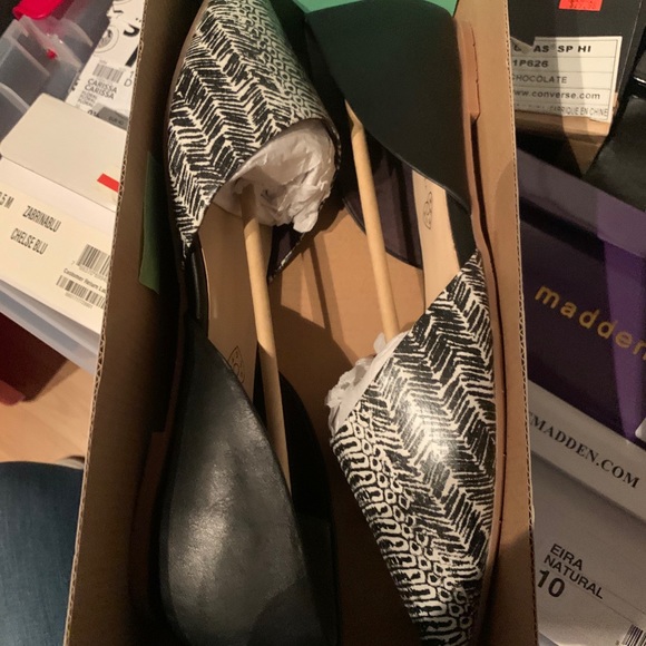 New In Box BC Vegan Leather “Society” Ballet Flats - Picture 3 of 7